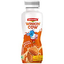 BRITANIA THICK SHAKE BADAM 180ML 40Rs